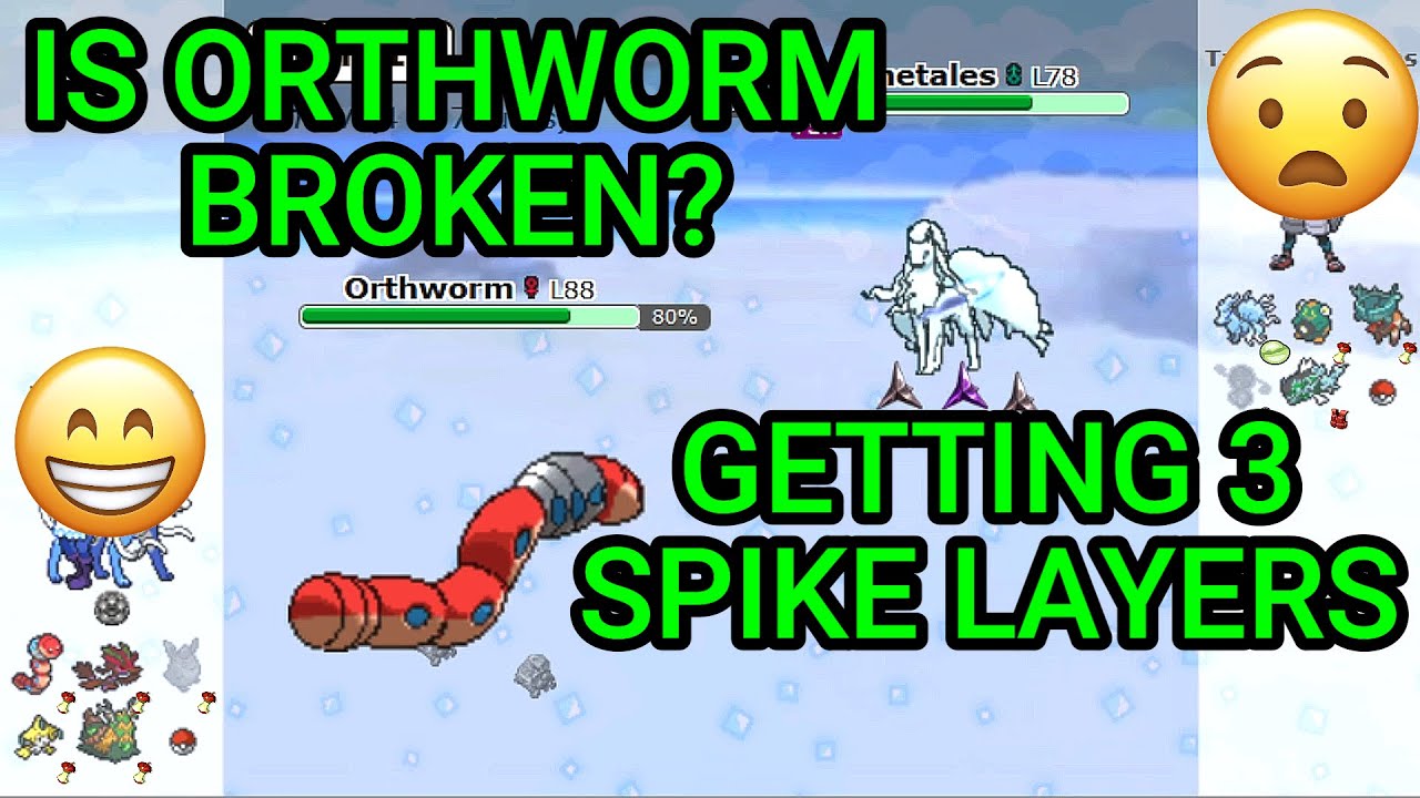 Is Orthworm Broken? (Pokemon Showdown Random Battles Blitz) (High Ladder)
