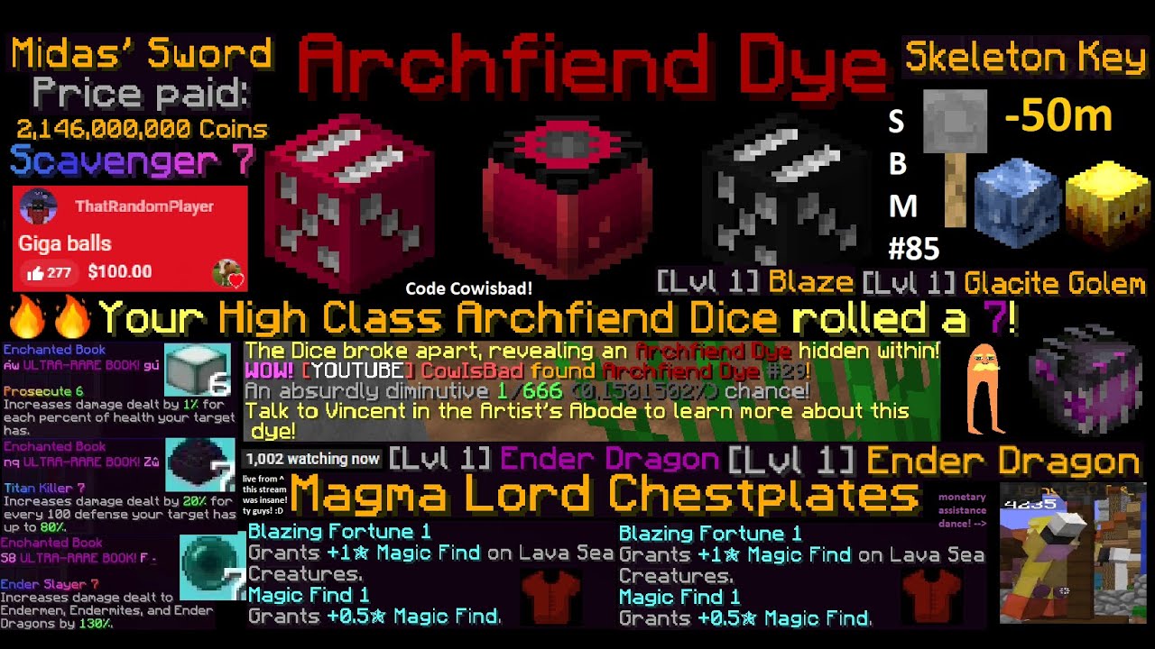 THE RNG LORD 🤯🔥(hypixel skyblock moments #85)