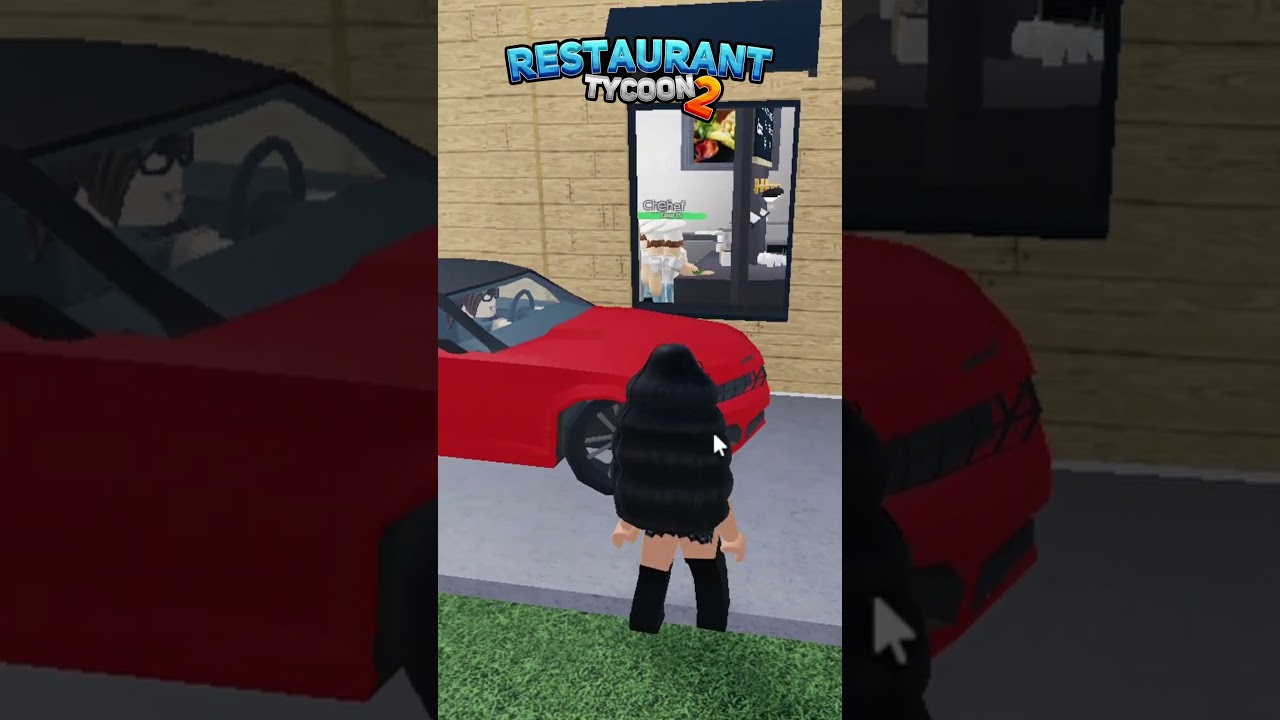CELEBRITY AT THE DRIVE THRU | TACO BELL RESTAURANT 🍾🙌🥂 #shorts #restauranttycoon2
