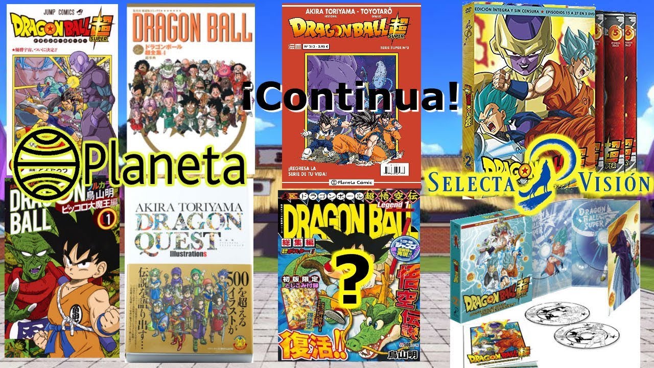 DRAGON BALL SUPER NOVEDADES de Planeta C&oacute;mic y Selecta Visi&oacute;n