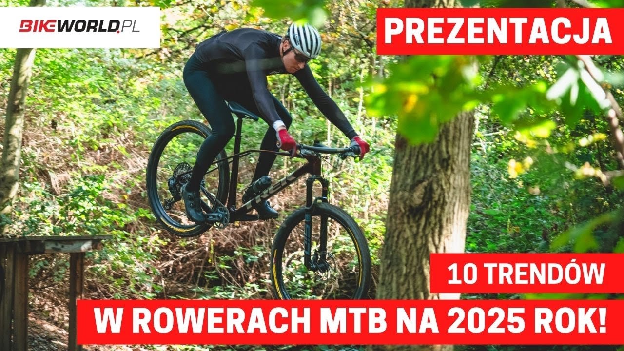 Rowery MTB: oto najważniejsze trendy, kt&oacute;re w nich spotkasz w 2025 roku!