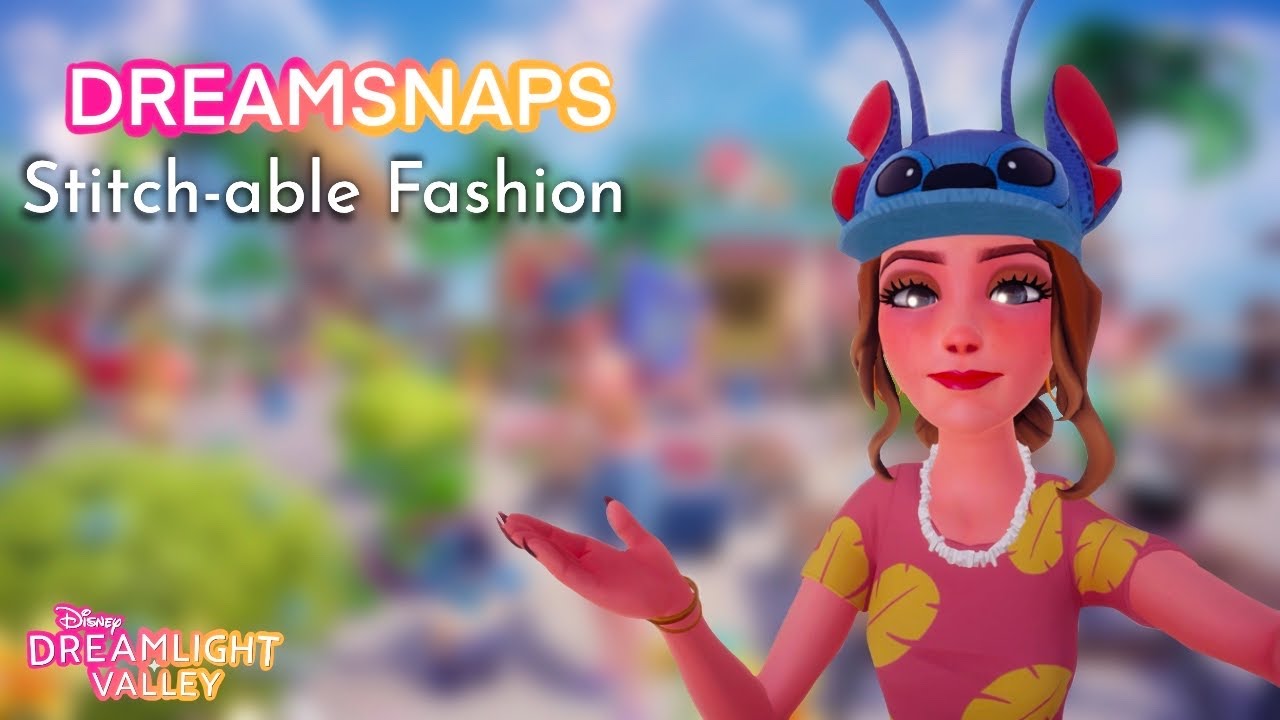 Let's build my DREAMSNAP | Stitch-able Fashion | Disney Dreamlight Valley