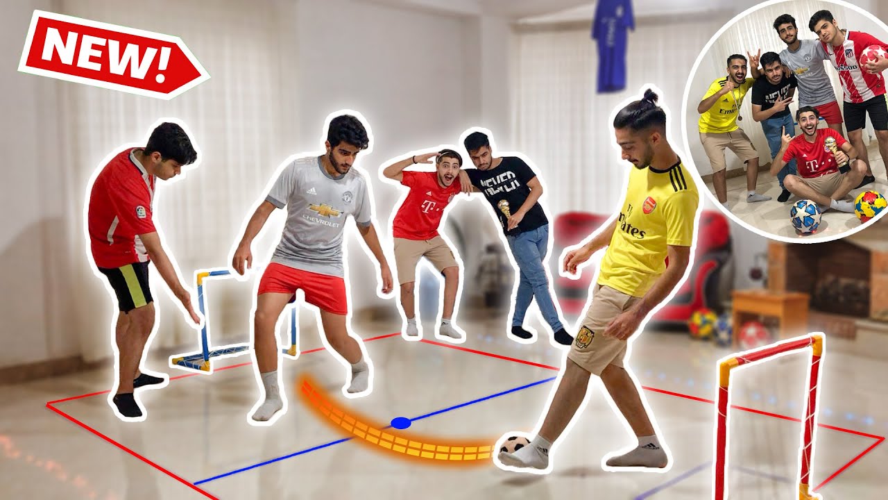 Mini Football Challenge | تو خونه فوتبال بازی کردیم پارت5 🤣🔥