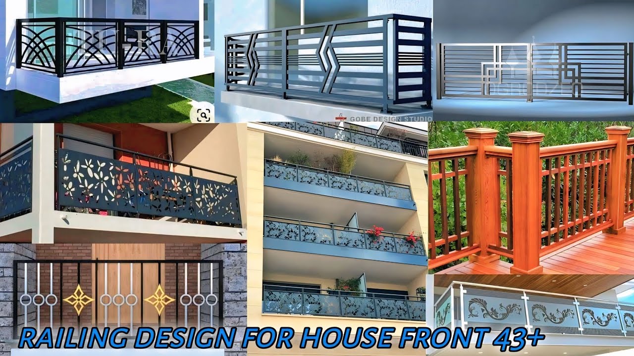 railing design for house front 2025 trends  @plasterwork96