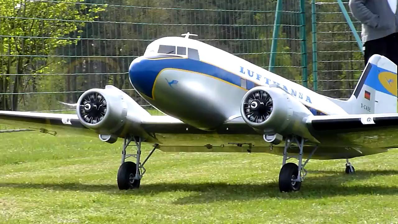 MFV Lahntal e.V. - Dieters DC3 im Lufthansa-Design (4. Flug)