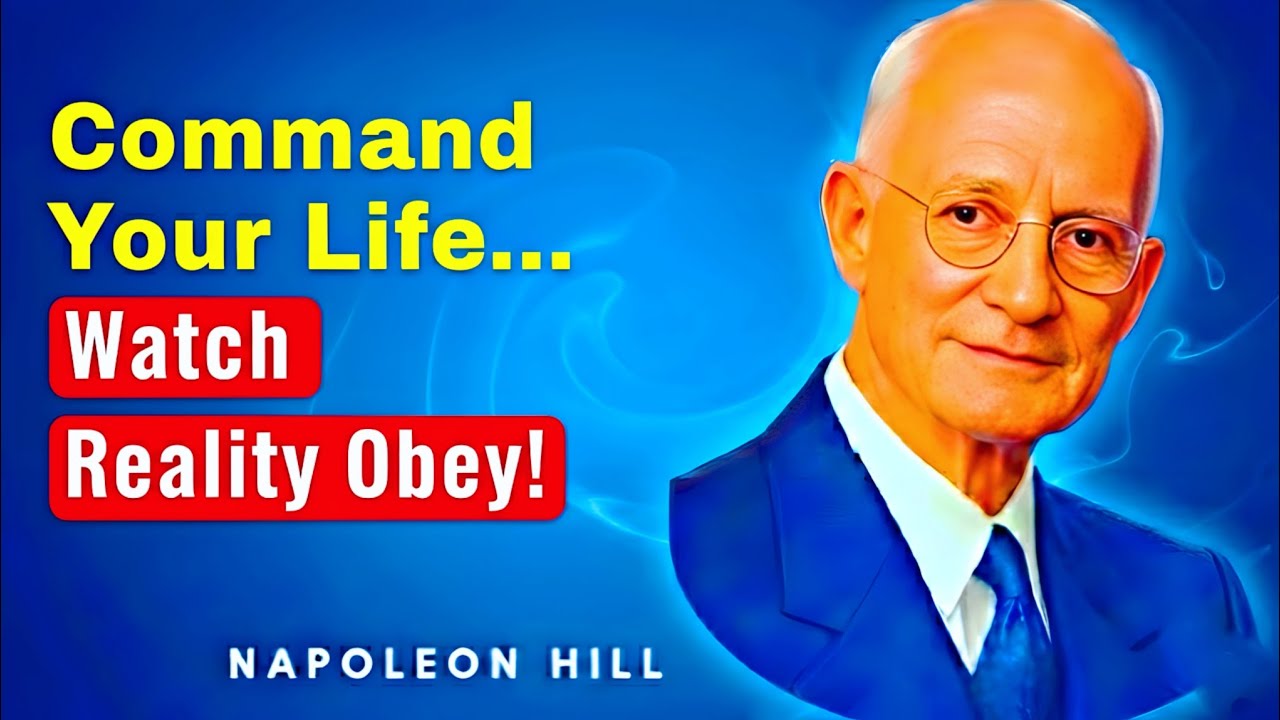 What You Command, The Universe Must Obey | Napoleon Hill Mindset Mastery 