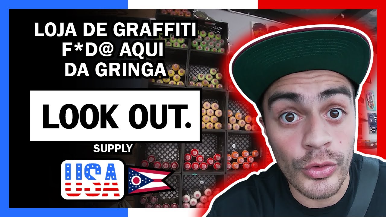 💣 LOOKOUT SUPPLY Graffiti Shop - TRESUM NA GRINGA - USA 🛹