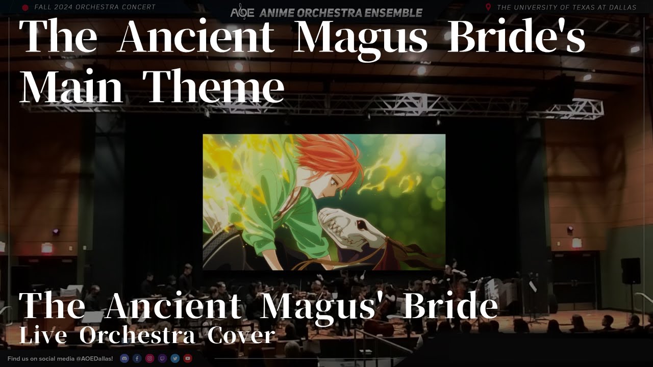 The Ancient Magus' Bride - Ancient Magus Bride's Main Theme 【Live Orchestra Cover】