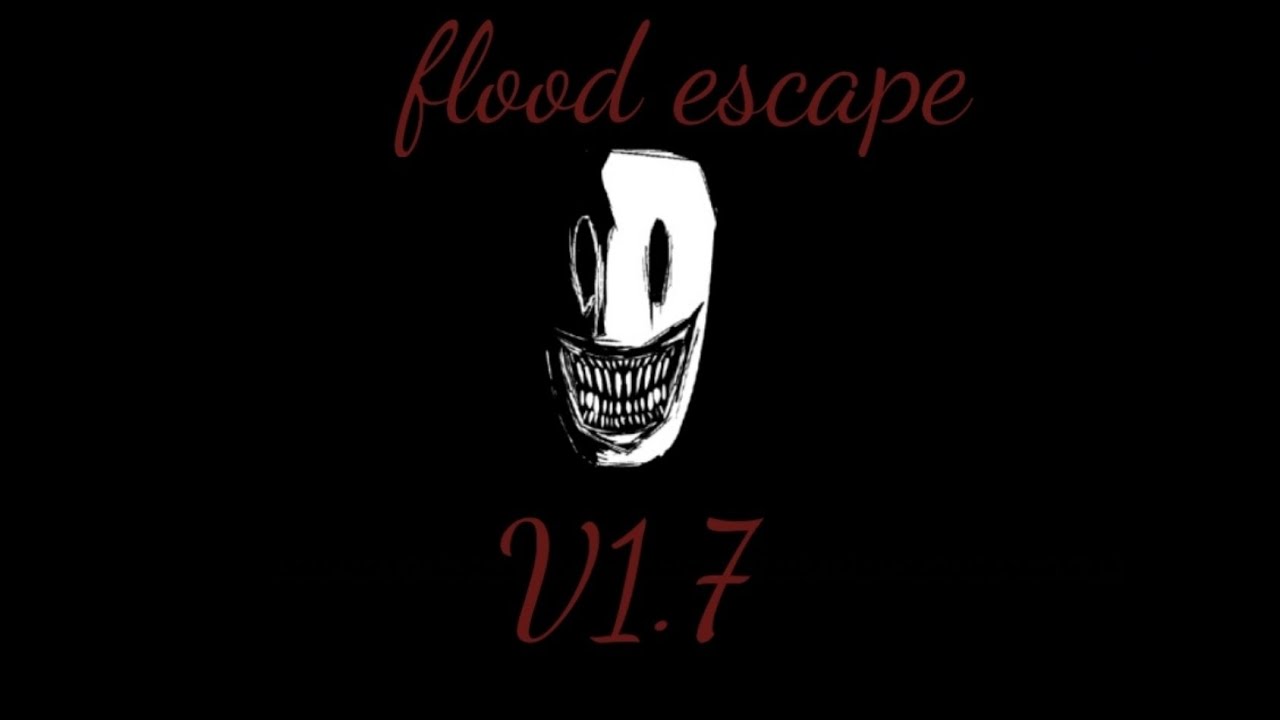 Playing flood escape V1.7 Roblox (totally a normal game) part 1