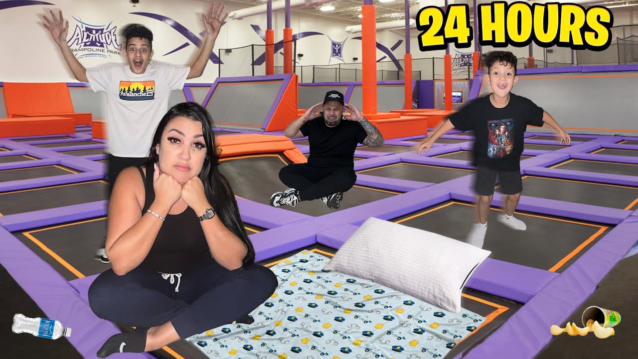 Last to Leave TRAMPOLINE Wins PRIZE!!!!