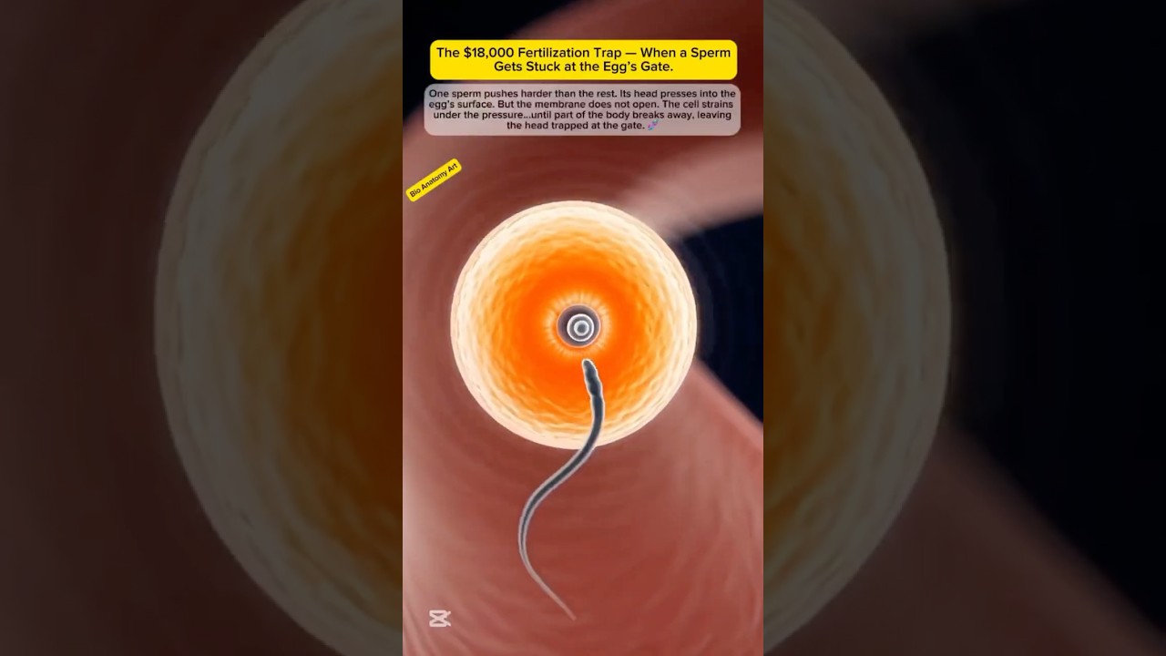 The $18,000 Fertilization Trap &mdash; When a Sperm Gets Stuck at the Egg&rsquo;s Gate