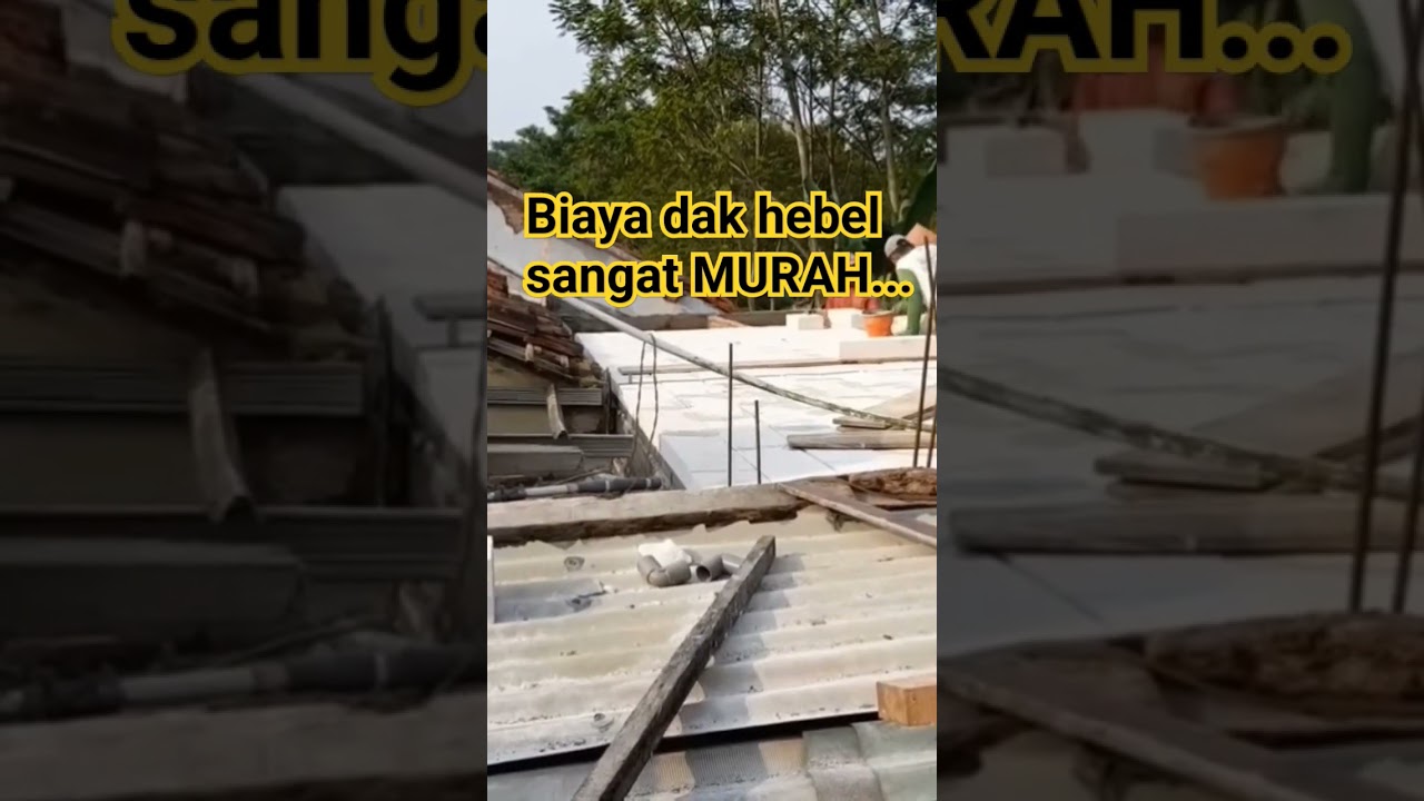 biaya dak hebel sangat murah