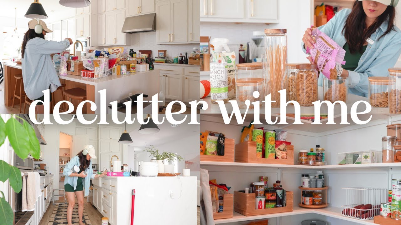 🧹 Spring Clean with Me | Pantry Declutter, Organization & Healthy Snack Restock