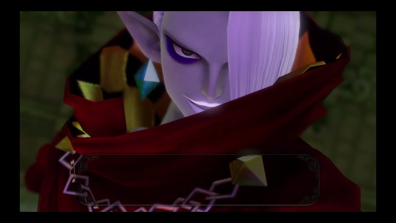 Hyrule Warriors - Demon Lord Ghirahim Cutscenes - Sealed Grounds - Sealed Ambition