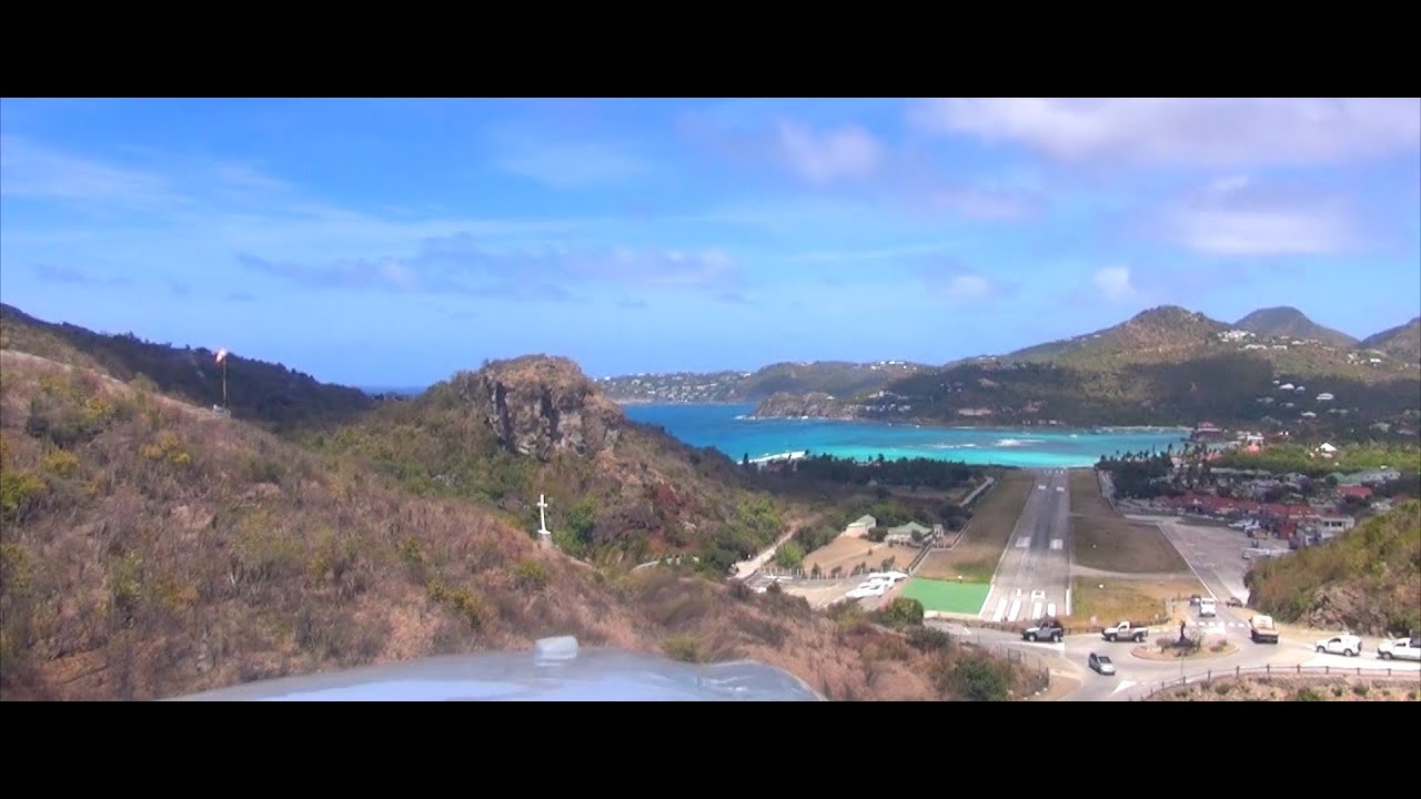 FLYING TO ST BARTH 2015