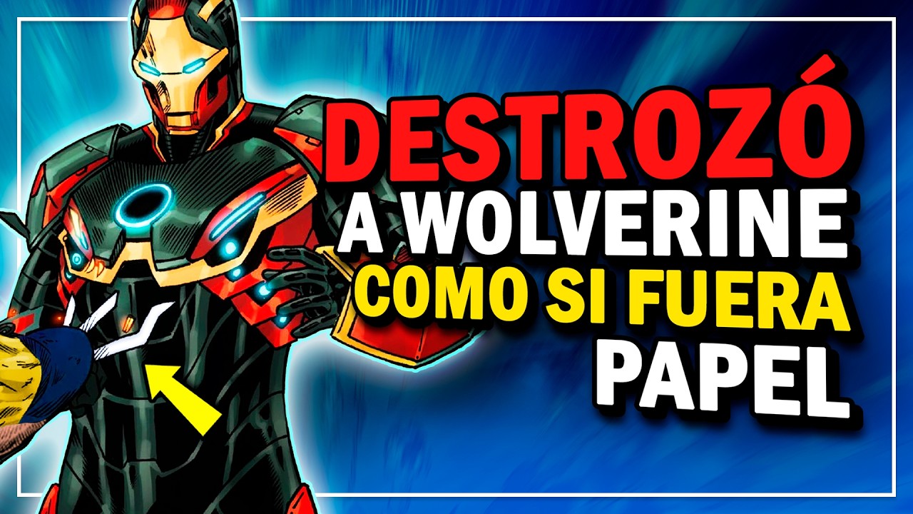 La Armadura de Iron Man que Puede ROMPER Adamantium y Vibranium como si fuera PAPEL - Mysterium