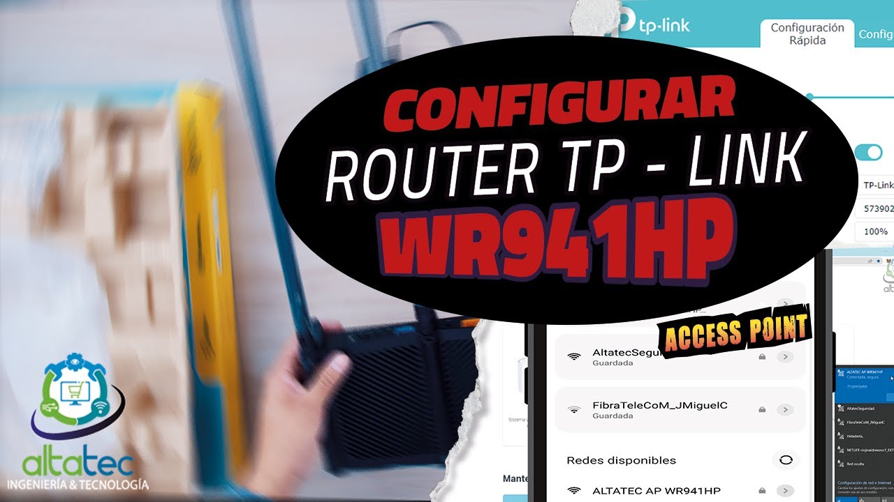 Como CONFIGURAR Router Tp-Link WR941HP en Modo ACCESS POINT (Paso a Paso)
