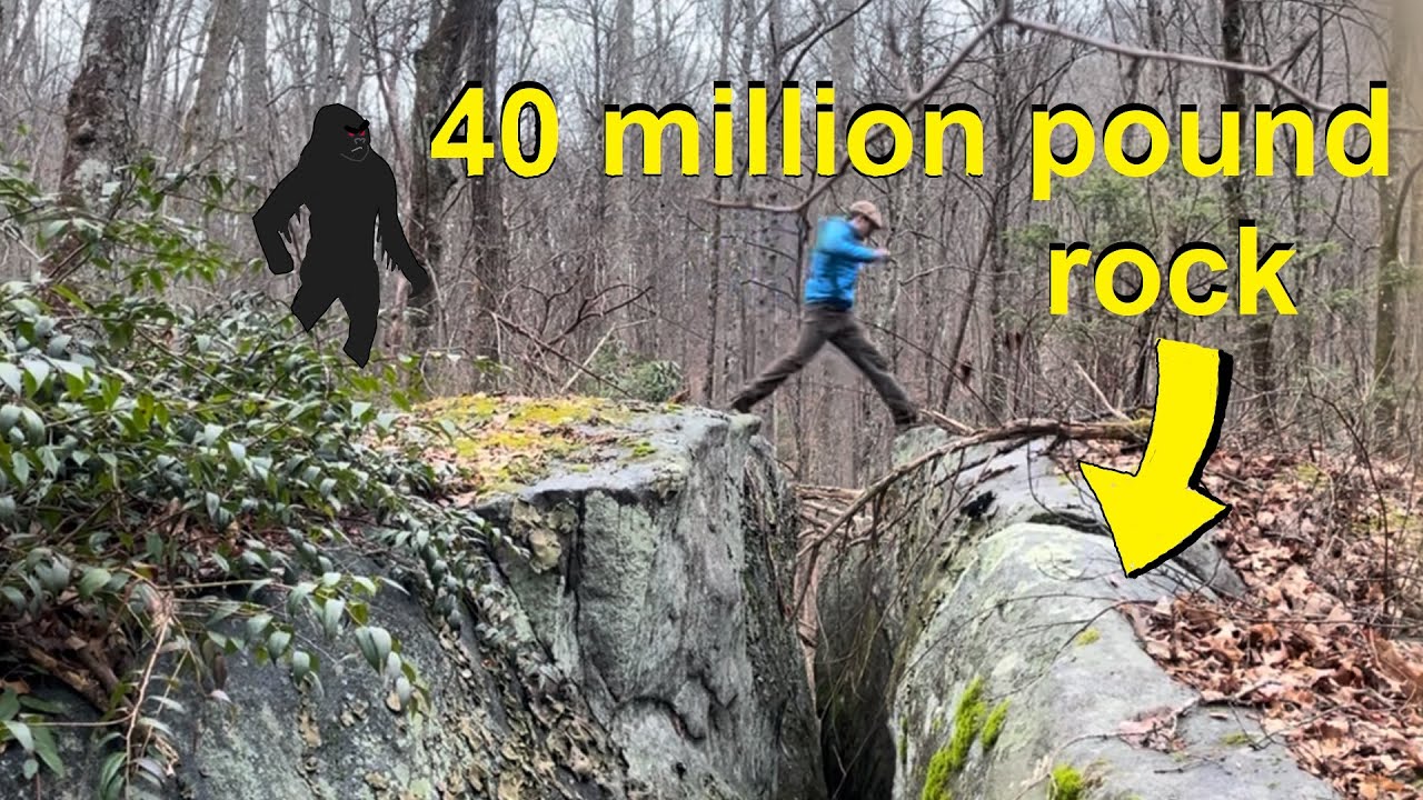 Is this the biggest boulder in the Appalachian Mountains?