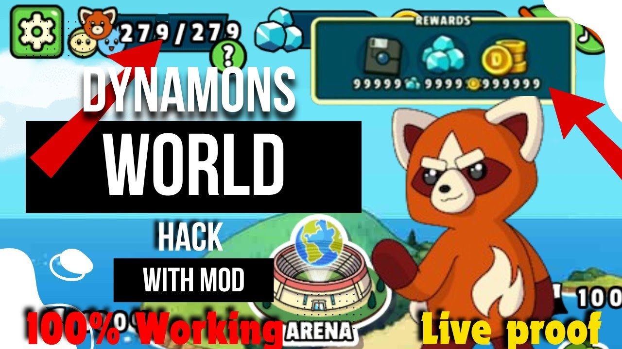 How to get unlimited coins and shards in dynamons world | dynamons world mod apk |dynamonsworld hack