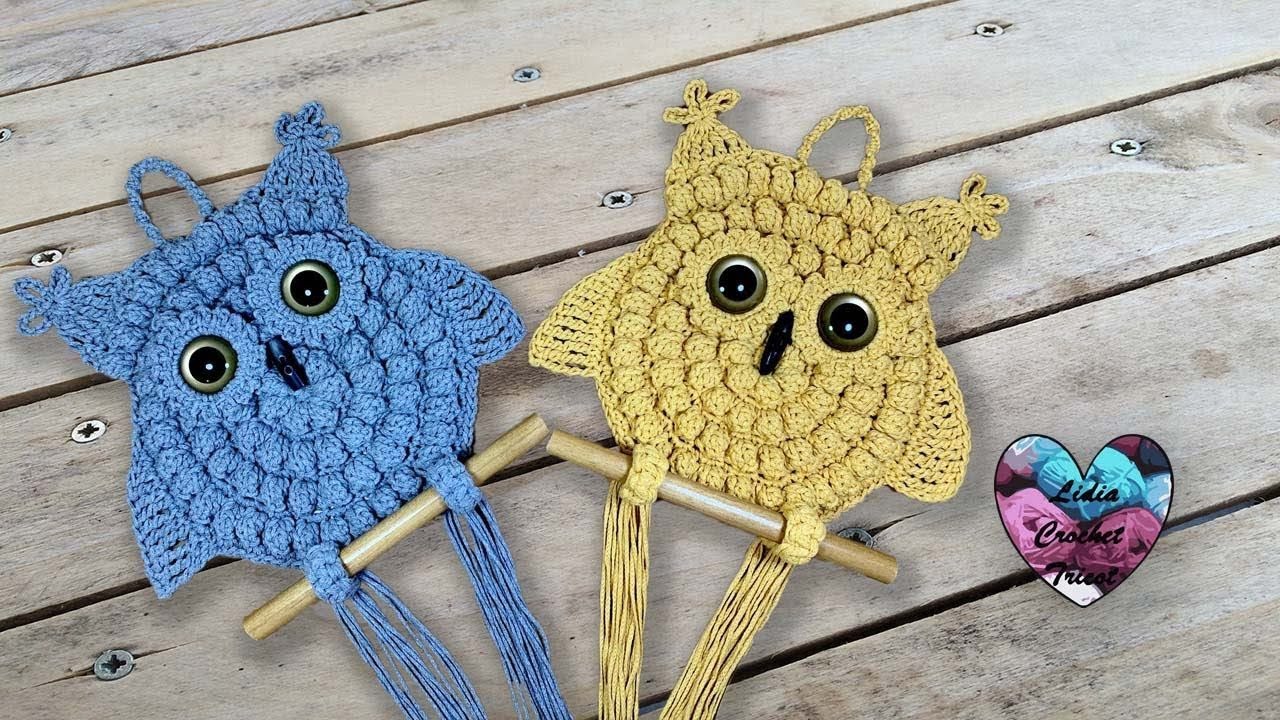 Hiboux Crochet Tendance 
