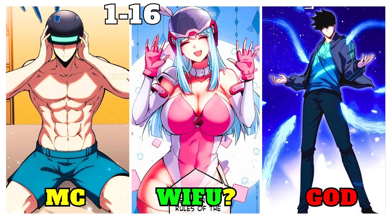 [1-16] Weak Human Enters the Game and Starts Evolving Like a God | Manhwa in Hindi