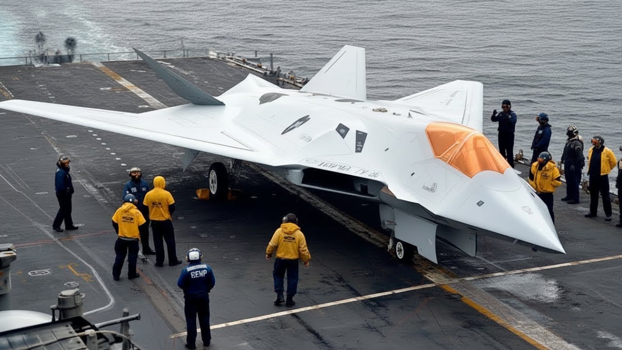 Konečně: USA představily svůj st&iacute;hac&iacute; letoun n&aacute;mořnictva 6. generace!