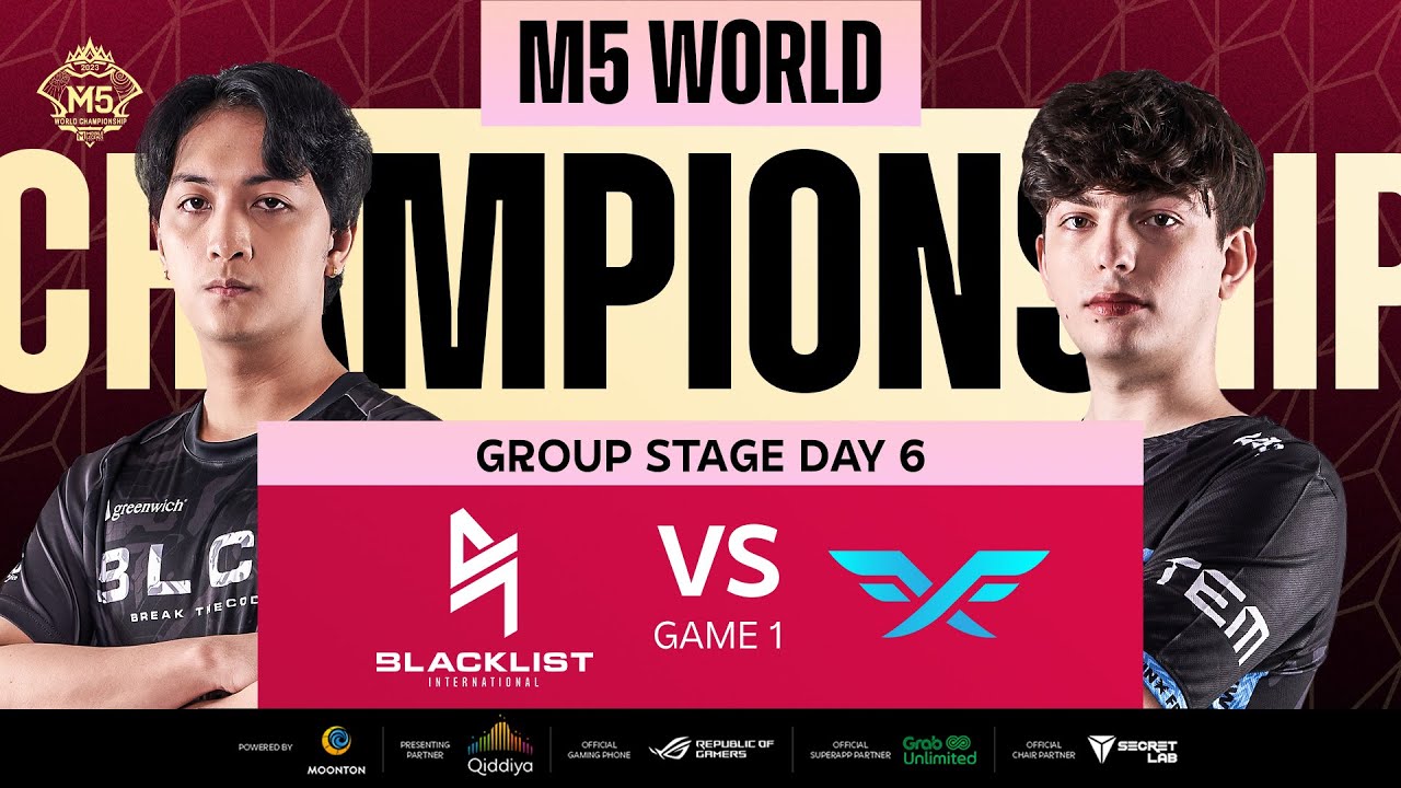 ENG M5 Group Stage Day 6  BLCK vs FF  Game 1