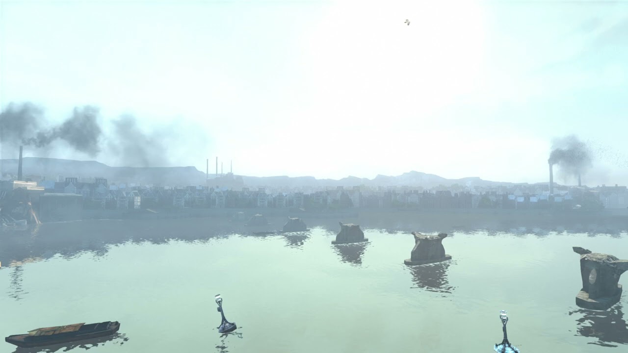 Dishonored Ambience | Sunny Serenity: Sea View | Ambient Music for Work and Sleep | ASMR | 1440p