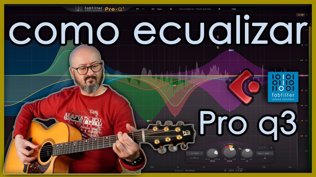 Como ECUALIZAR GUITARRAS Acústicas con BAJO y BATERÍA