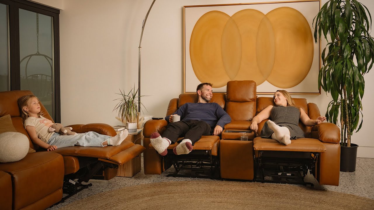 CHITA Isaac Leather Wall-Hugger Recliner | Effortless Comfort & Smart Features