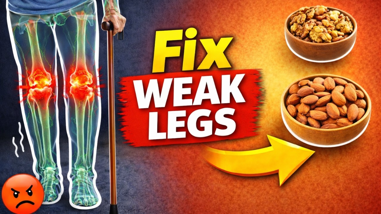 Best Foods for Strong Legs After 60 | 6 Superfoods to Build Muscle & Prevent Weakness