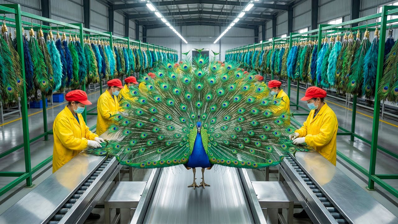 Inside the Peacock Farming Industry: How Millions of Peacocks Are Raised and Processed