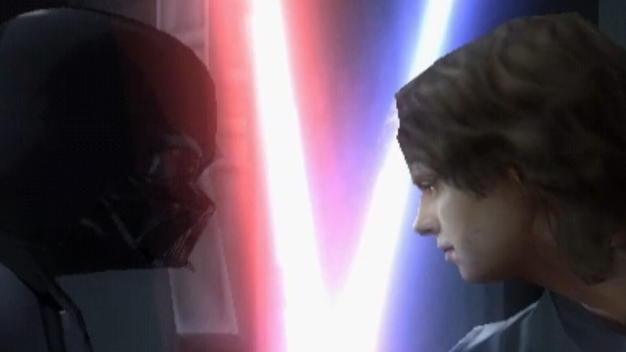Vader vs Anakin | Revenge of The Sith PS2 Vader Gameplay