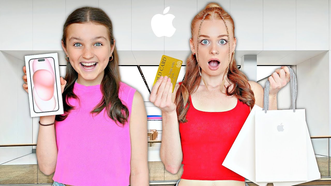 БЕЗ БЮДЖЕТА: шопинг-марафон Apple с младшей сестрой!