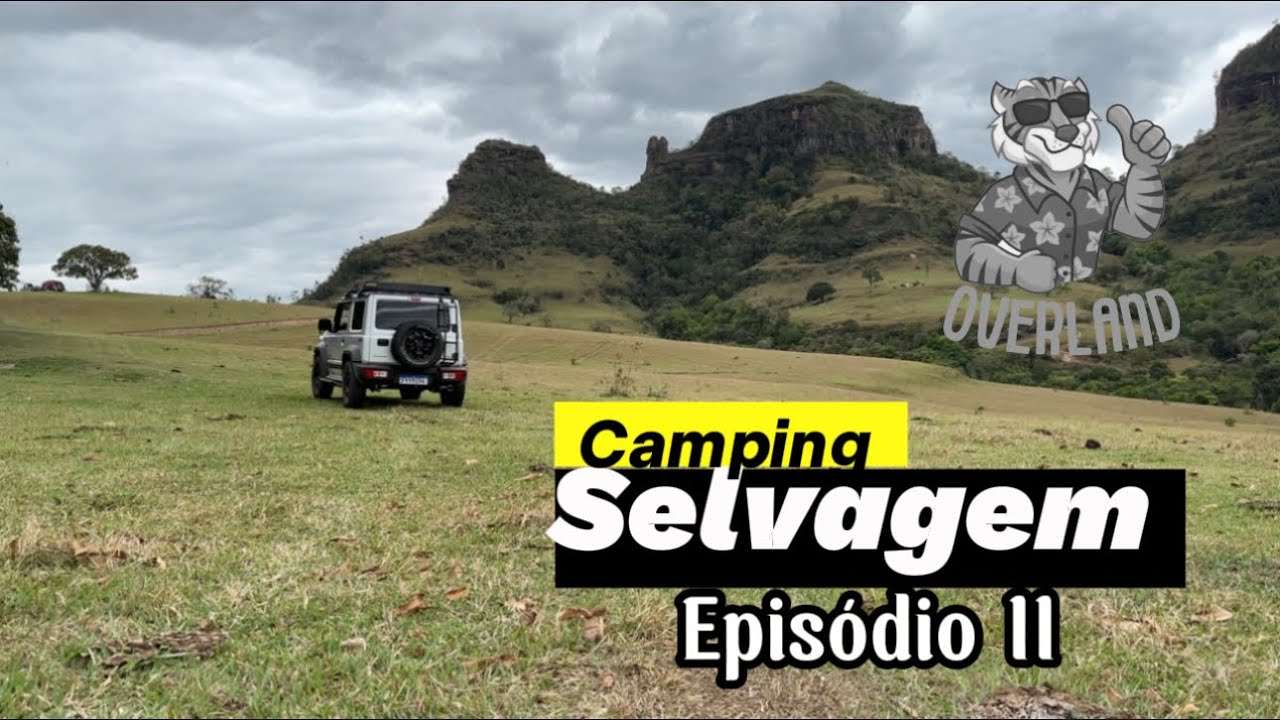 ASMR como acampar selvagem, overland com nosso Jimny Sierra Parte II #asmr