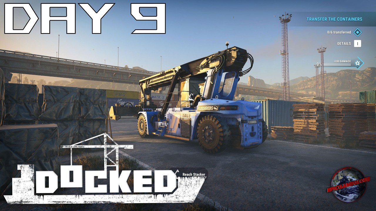 DOCKED. Can we run a Port ? | Day 9 | 1440p ULTRA