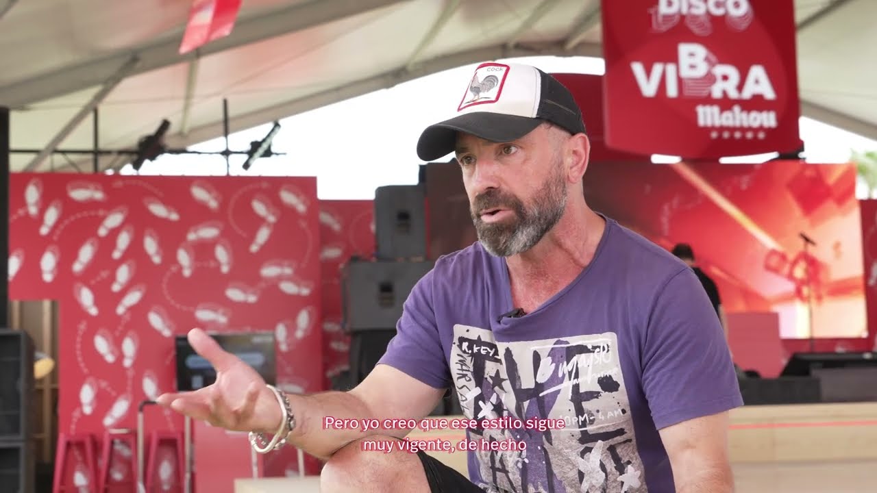 Entrevista a OBK en Disco Vibra Mahou en Mad Cool Festival