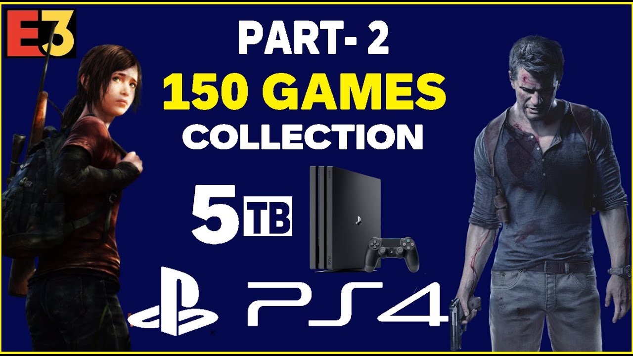 PS4 GAMES COLLECTION || PART 2 || 5 TB FULLY LOADED 150 GAMES || TAMIL ||