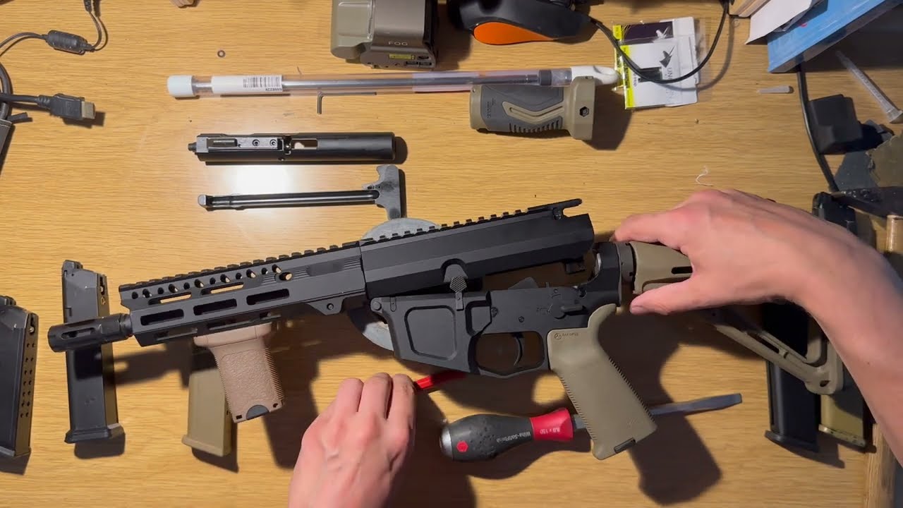 MARKSMAN IX GBB / AR9 / 9mm PCC Style Airsoft