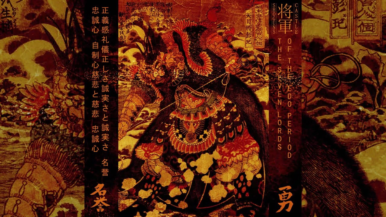 Dark Japanese folk Ambient | Samurai & Kabuki inspired music (by Shogun's Castle)