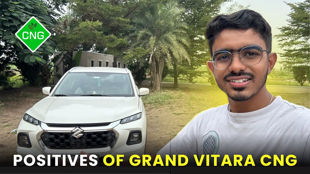 Grand Vitara CNG Pros 😍 | Mileage King 🔥 | Maruti Suzuki Grand Vitara CNG Review in Hindi 🚗💨