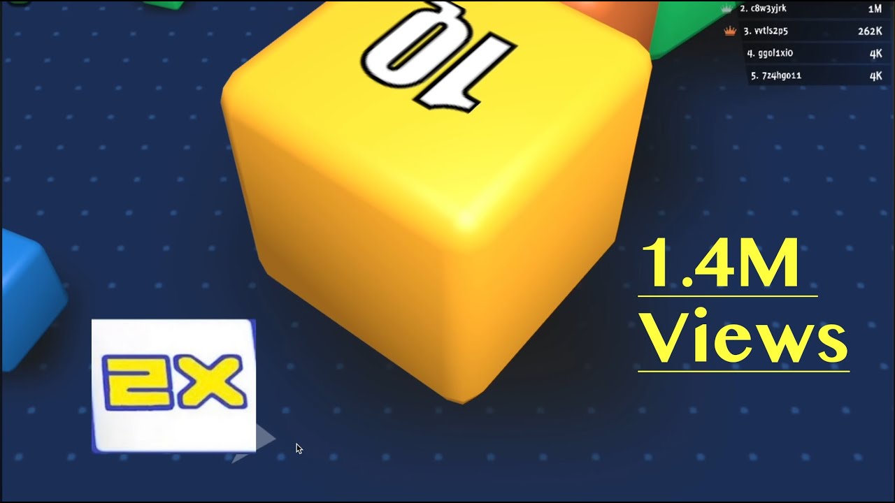 Yes...Again 1Q - 100000000000000 Cubes 2048.io