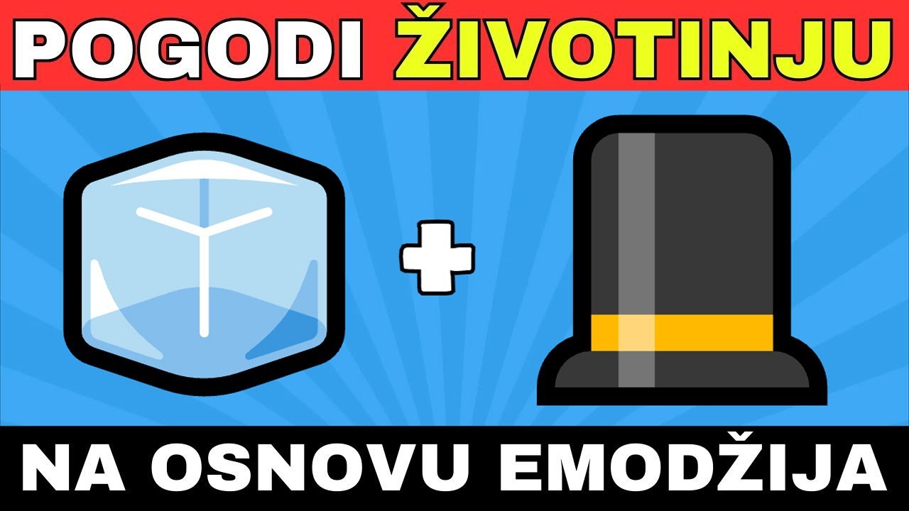 Pogodi životinju uz pomoć emodžija i testiraj koliko ti je mozak brz 🧠🐾