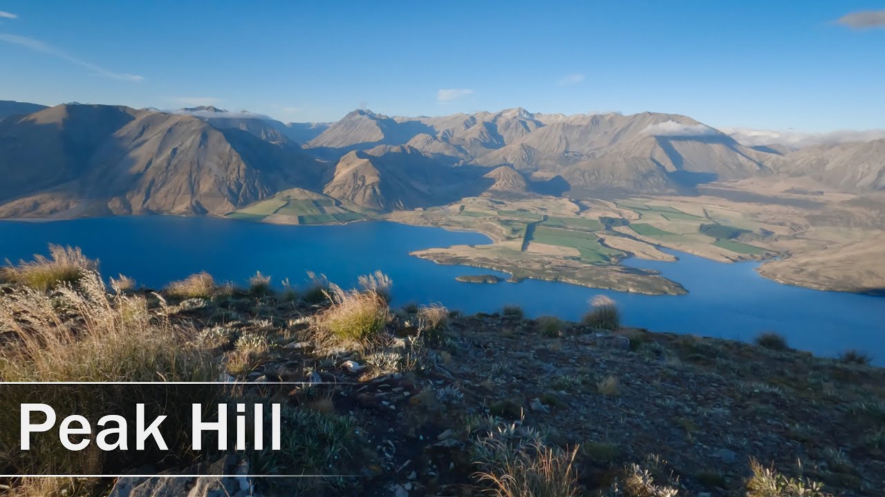 Peak Hill Route, Canterbury, New Zealand | 4K