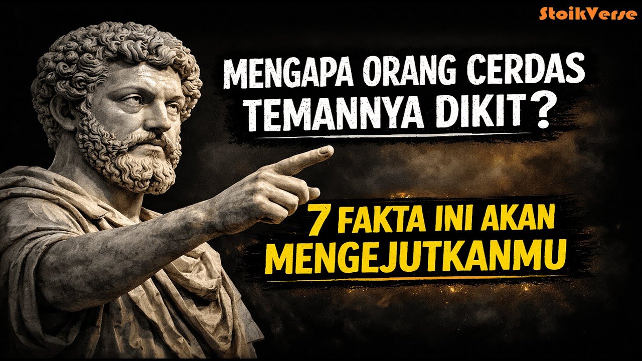 7 Alasan Mengapa Orang Cerdas Tidak Punya Banyak Teman | Stoik & Psikologi STOIKVERSE