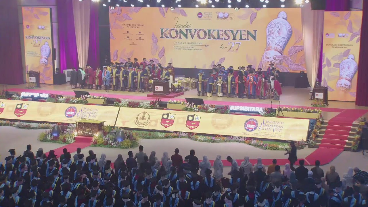 Istiadat Konvokesyen UPSI kali ke-27, Sesi-7.