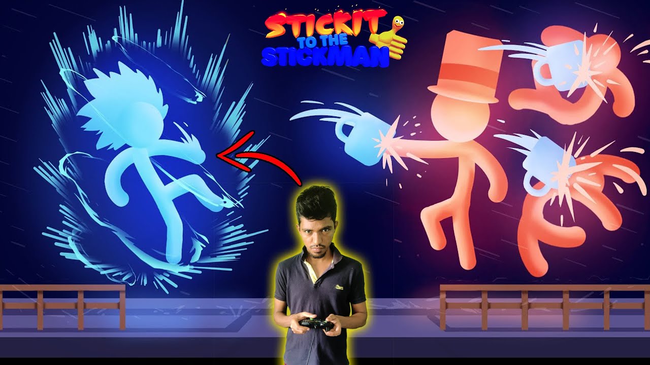 Killing the Boss with ULTIMATE POWERS - Stick it to the Stickman #2