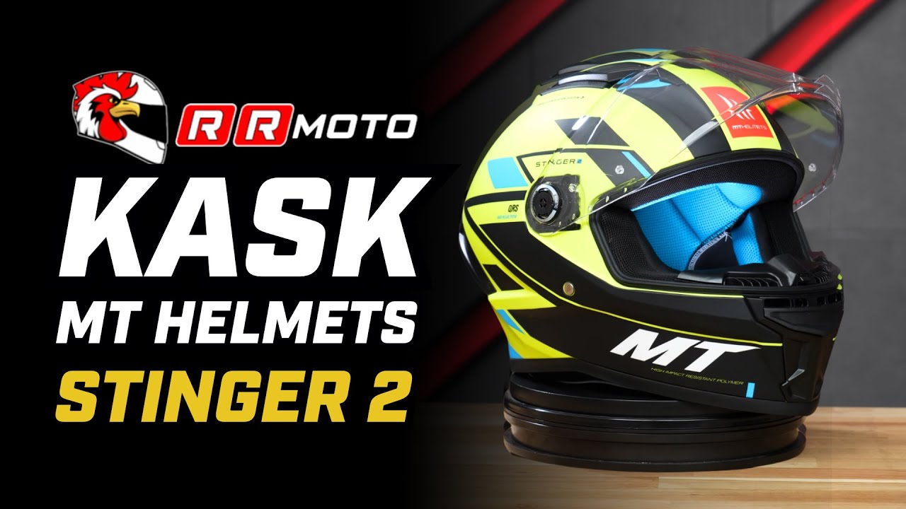INTEGRALNY KASK MOTOCYKLOWY MT STINGER 2