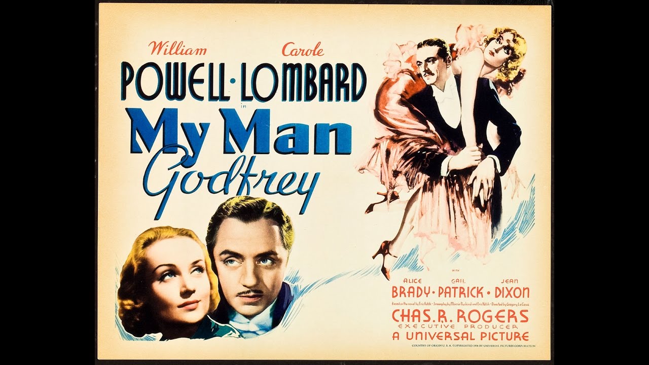 My Man Godfrey 1936 -William Powell &  Carole Lombard Full Movie