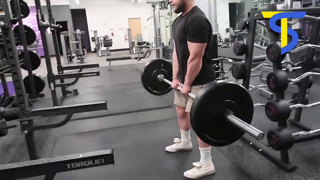 Barbell Half Sumo Deadlift